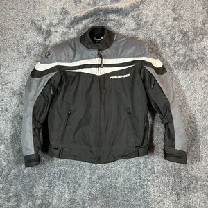 Fieldsheer Jacket Womens Size 10 Black Motorcycle Padded Phoslite Protective